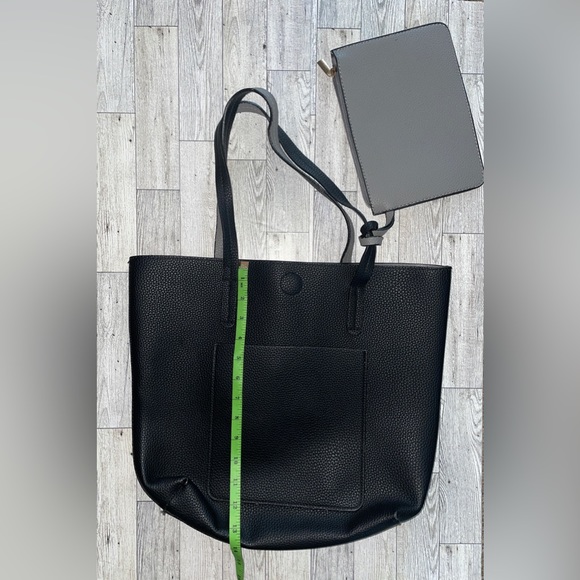 Black & grey medium sized tote - Picture 6 of 6